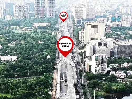 દિવાળી પહેલાં જ ઈસ્કોન-સરખેજ વચ્ચેનો 4KM લાંબો ઓવરબ્રિજ શરૂ કરાશે:2 લાખ વાહનચાલકોને ટ્રાફિકમાંથી મુક્તિ મળશે